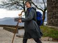 David Henrie, durante su visita a Santiago de Compostela para la grabación de un programa de televisión