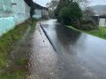 El PP denuncia que las obras de Vilamaior generan inundaciones y accesos impracticables Imagen de acumulación de agua en uno de los puntos afectados tras las lluvias
