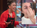 La exconcursante de MasterChef difundió dos vídeos consecutivos en los que describe momentos de alarma y después una calma relativa en su zona
