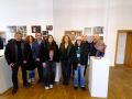 A directora xeral de FP, Eugenia Pérez, visitou a mostra que pode verse ata o domingo na Fundación Eugenio Granell