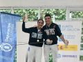 Araceli Bugallo y Jorge Pazó, campeones gallegos de espada