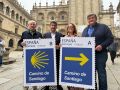 Correos dedica una colección de cuatro sellos a los símbolos más reconocibles del Camino de Santiago La nueva colección filatélica de Correos está formada por cuatro sellos dedicados a los principales símbolos del Camino de Santiago