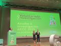 La investigadora y CEO de Diversa, María de la Fuente Freire, durante la ceremonia de entrega de los premios celebrada en A Coruña