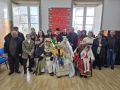 Visita dos Reis Magos ás parroquias da parte alta de Brión e a diferentes recursos municipais durante a xornada da mañá