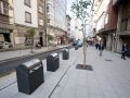 Comienzan los cortes de tráfico en varias calles de Santiago por la reparación de islas soterradas de basura Calle República de El Salvador