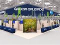 Recreación virtual del stand de Galicia en Fitur