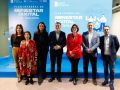 Los expertos, junto al conselleiro de Cultura, Román Rodríguez