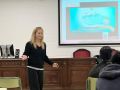 La Cámara de Comercio de Santiago lleva el emprendimiento a las aulas durante febrero y marzo Una de las sesiones participativas de fomento del emprendimiento en el IES Xelmírez