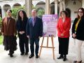 De esquerda a dereita, Sonia Esperanza Rodríguez, María Quintiana, Antonio López, Goretti Sanmartín e Desirée Domínguez