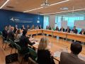 Reunión del Grupo de Trabajo de Conectividad Aérea celebrada en el aeropuerto de Santiago