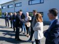 Durante la visita, Román Rodríguez destacó la trayectoria de la compañía, que ha desarrollado proyectos centrados en la valorización de componentes lácteos como la proteína del suero o la lactosa