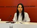 El PP denuncia el retraso en el pago de las subvenciones municipales al comercio local La concejala del PP de Santiago, Olaya Otero