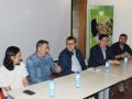 Mesa redonda con profesionales del sector durante el encuentro sobre gastronomía local