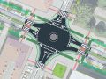 O proxecto transformará a actual intersección das Fontiñas nunha glorieta de pequeno radio, incorporando melloras na mobilidade, accesibilidade e iluminación
