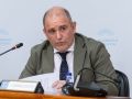 El director xeral de Asistencia Sanitaria, Alfredo Silva, intervino este jueves en el Parlamento de Galicia