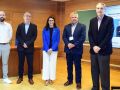A reitora da USC, Rosa M. Crujeiras, inaugurou na Facultade de Matemáticas a conferencia internacional dedicada ás contribucións científicas de Enrique Macías Virgós