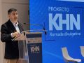 El delegado de gobierno en Galicia, Pedro Blanco, en la presentación
