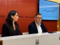 Los concejales del PP Olaya Otero y José Ramón de la Fuente