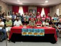 Todas las personas de las entidades que se reunieron para denunciar la situación