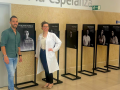 La exposición reúne una colección de retratos en blanco y negro realizados por el fotógrafo Xosé Durán