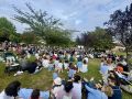 Foron moitas as familias que aproveitaron esta xornada de actividades