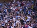 La afición del Monbus Obradoiro