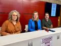A concelleira de Capital Cultural, Míriam Louzao, presentou a quinta edición d'O Fechiño xunto a representantes da asociación A Pedra que Fala e de aCentral Folque, entidades impulsoras do festival