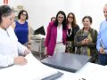 Representantes da Universidade de Santiago e da familia Vázquez López formalizaron a doazón do fondo documental do Pazo de Andeade no Arquivo Histórico da USC