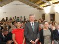 De esquerda a dereita, Dolores Vilavedra, Alfonso Rueda e Rosario Álvarez