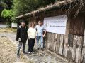 A concelleira Pilar Lueiro e o concelleiro Xesús Domínguez visitaron Chaián para supervisar os traballos de acondicionamento do espazo que acollerá a 50ª edición da Festa do Escalo