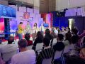La tenienta de alcaldesa, María Rozas, participó este viernes en la inauguración de la jornada de la Maker Faire Galicia en la Casa das Máquinas