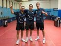 Jugadores del Arteal antes de viajar a Tarragona para disputar la Copa del Rey