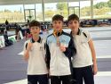 Los taekwondistas del TK Denodo de Bertamiráns que participaron en el Campeonato de España cadete celebrado en Alicante