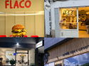Montaje con ‘Eiquí Café’, ‘Flaco’, ‘Nómada Café’ y ‘Onde Keiras’, los nuevos Soletes Repsol en el área de Santiago