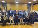Foto de familia de los representantes de las instituciones participantes