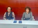 A alcaldesa e o concelleiro de Sustentabilidade en Santiago