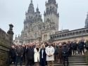 El sector pirotécnico celebra Santa Bárbara, su patrona, en Compostela