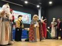 Imagen de archivo de la visita de los Reyes Magos al Concello de Rois en 2018