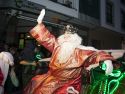La tradicional cabalgata en Padrón, en un año anterior