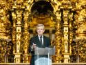 El presidente da Xunta, Alfonso Rueda, en la inauguración del Museo Diocesano en San Martín Pinario