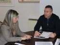 Reunión entre el alcalde de Brión y la diputada de Infraestruturas Viarias para avanzar en el proyecto