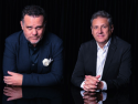 El compositor José Zárate y el pianista Diego Ramos