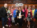 Mónica Seoane, directora de las guías 20xvinte, durante la presentación de 'Tu Cuaderno del Camino de Santiago', en colaboración con Chirucae 