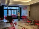 Interior del restaurante Flaco, ubicado en la rúa de Concepción Arenal de Santiago de Compostela