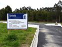 Área de autocaravanas de Bertamiráns, situada en el lugar de As Pateiras