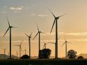 Aerogeneradores en un parque eólico