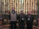 Delegación del Cabildo de Santiago durante las jornadas celebradas en Toledo