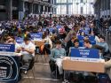 Participantes durante una fase del programa Young Business Talents en una edición anterior