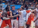 Tensión al final del derbi celebrado este pasado sábado en A Coruña