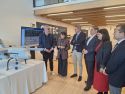 Acto de inauguración de la sede gallega del centro aeroespacial